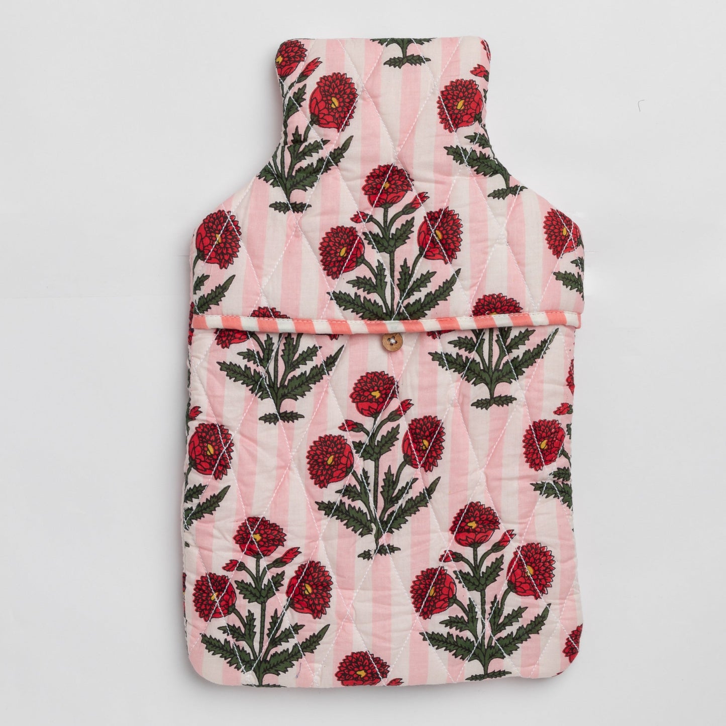 Pink Poppy Hot Water Bag Cover