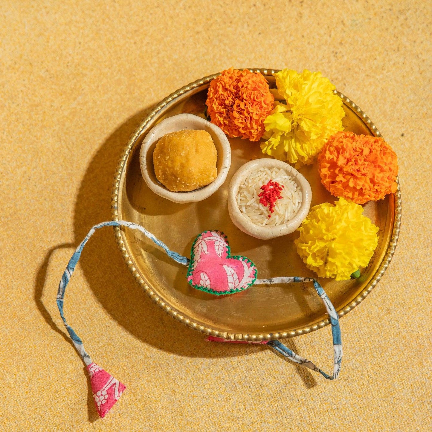 Zero Waste Heart Rakhi-Rakhis-House of Ekam