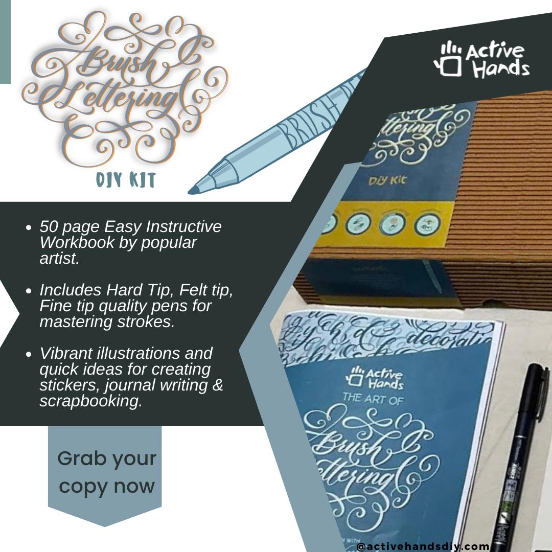 Brush Lettering DIY Kit-DIY Kit-House of Ekam