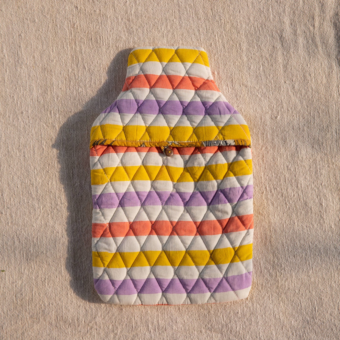 Circus Stripes Hot Water Bag Cover-Hot Water Bag Cover-House of Ekam