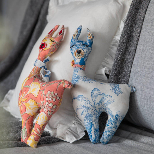 Zero Waste Llama Soft Toy-Toys-House of Ekam