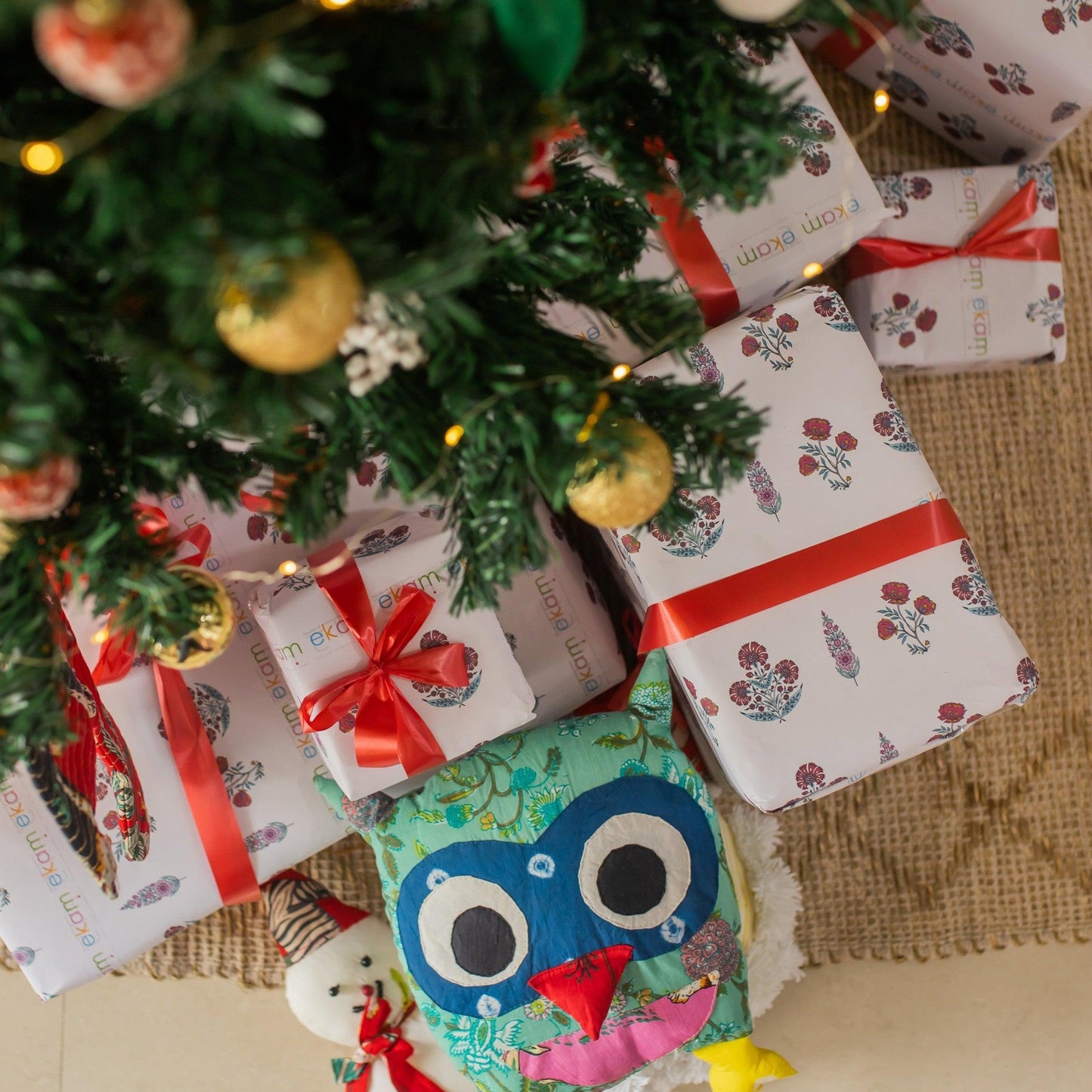 Zero Waste Owl Stuff Toy-Toys-House of Ekam