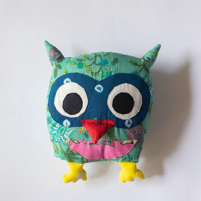 Zero Waste Owl Stuff Toy-Toys-House of Ekam