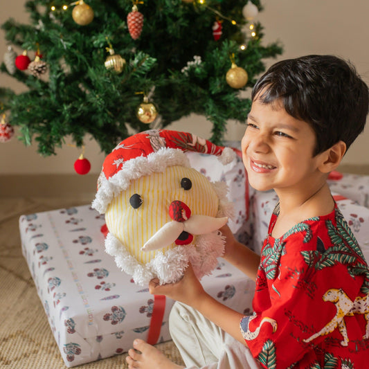 Zero Waste Santa Claus Stuff Toy-Toys-House of Ekam